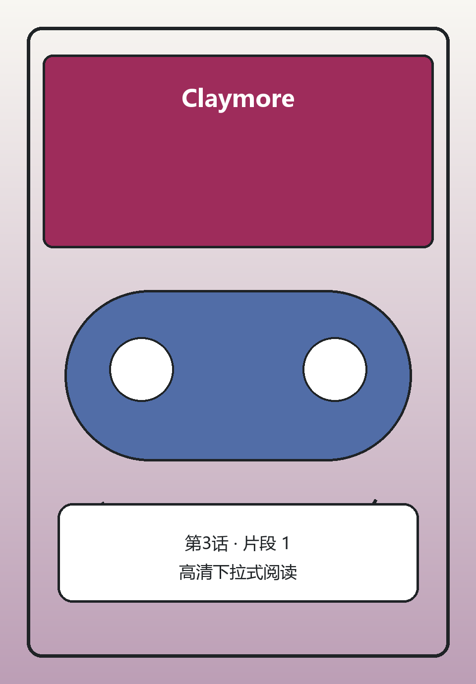 Claymore第3话第1页